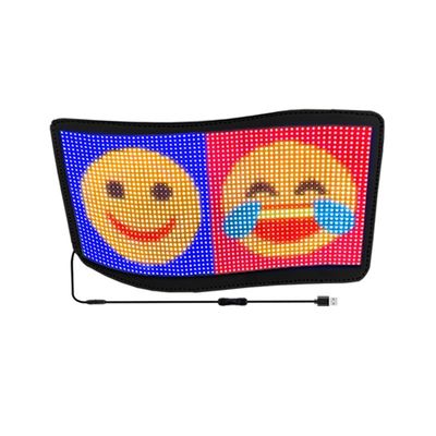 390x107mm Programmable Scroll Message Flexible Display Led Screen Sign for Airport