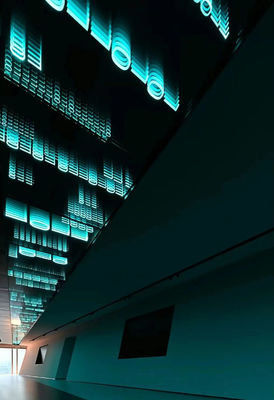 Transform Your Advertising with Our Holographic Fan 3D Abyss Mirror LED Letters 2024