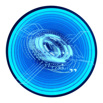 50C Decoration Custom LED Mirror Sign 3D Hologram Fan Magic Mirror for Wall Decoration