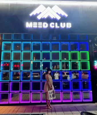 300000 Hours Working Lifetime 3D LED Infinity Mirror with Hologram Fan and Remote Control