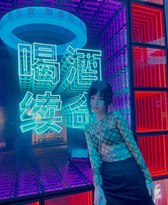 3D Hologram Abyss Layer Mirror Colorful and Customized with LED Strips Light Source