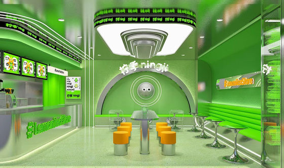 Outdoor Advertising Hologram Fan with Customized LED Strips and Abyss Layer Effect