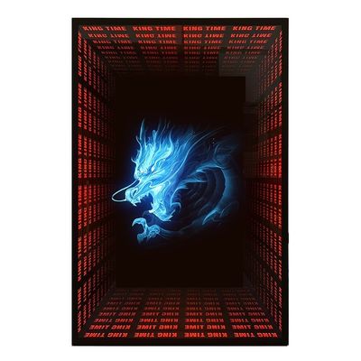 Outdoor Advertising Hologram Fan with LED Strips Light Source and Advanced Decoration
