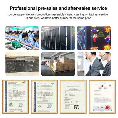 Splice Function 56cm 4Blades 1920*1080 5mm Pixel Pitch 3D Hologram Fan for Advertising