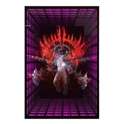 MirrorInfinity Mirror 3D LED with Acrylic Letters and Hologram 3D Effect