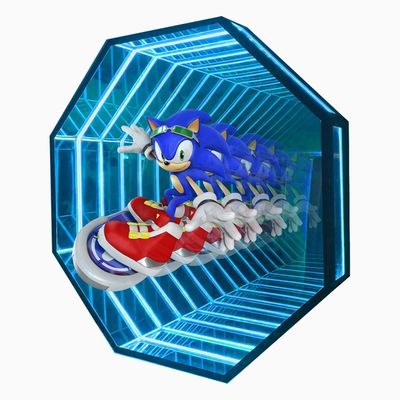 Take Your Marquee Letters to the Next Level with Our 3D Hologram Abyss Mirror LED Fan