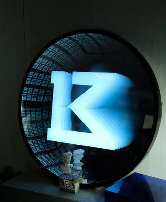 Take Your Marquee Letters to the Next Level with Our 3D Hologram Abyss Mirror LED Fan