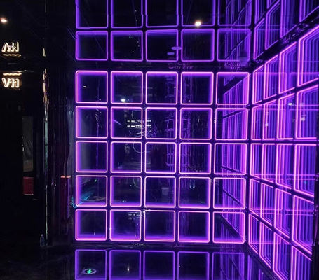 50C Wifi Infinity LED Mirror Infinite Mirror Neon for Dynamic Flag and Graphic Playback