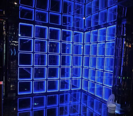 50C Wifi Infinity LED Mirror Infinite Mirror Neon for Dynamic Flag and Graphic Playback