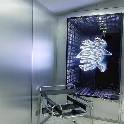 DC 12V Power Consumption Custom Design Infinity Effect Neon Sign for Wall Decoration