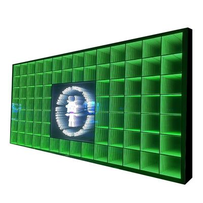 Stainless Steel Neon Infinity Mirror Led Logo Letter ICONS for Party and Home Decoration