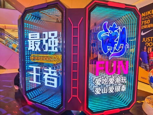 Stainless Steel Neon Infinity Mirror Led Logo Letter ICONS for Party and Home Decoration