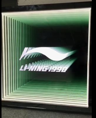 Infinity Mirror With Luminous Electronic Plate And Colorful Design