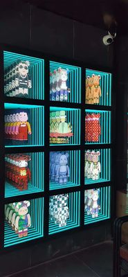 Infinity Mirror With Luminous Electronic Plate And Colorful Design