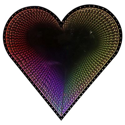 LED Word Infinity Mirror Letter Sign for Shop and Hotel Decoration Customized Product