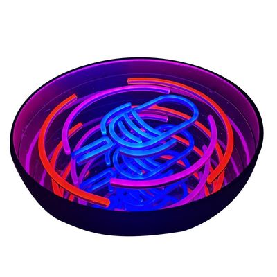 Infinite Visual Art Light Box Melle Abyss Mirror 3D Luminous Letter Logo Neon Billboard